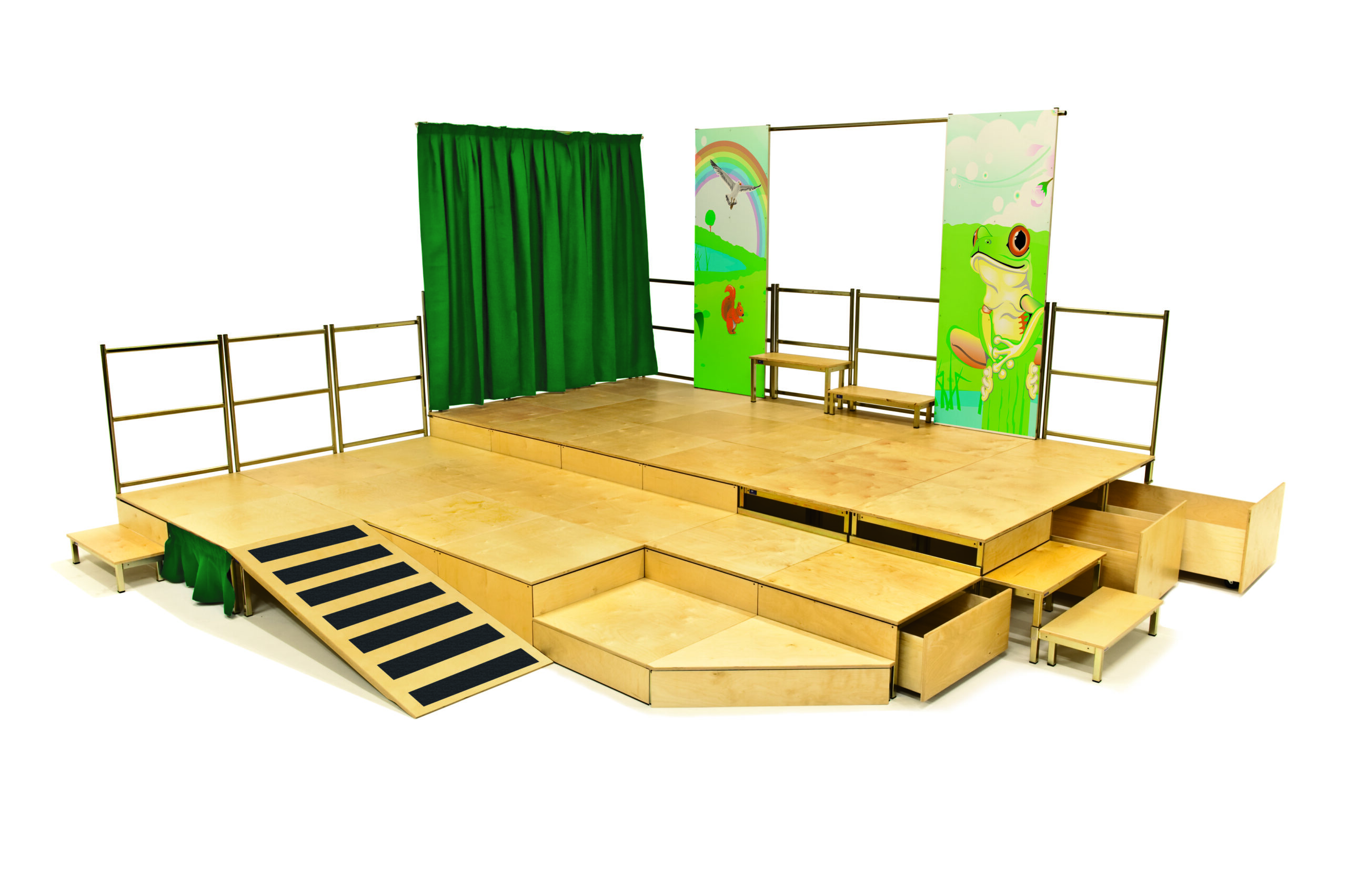 Creating visuals & products to inspire - Portable Staging | Modular Stages | Unistage Ltd
